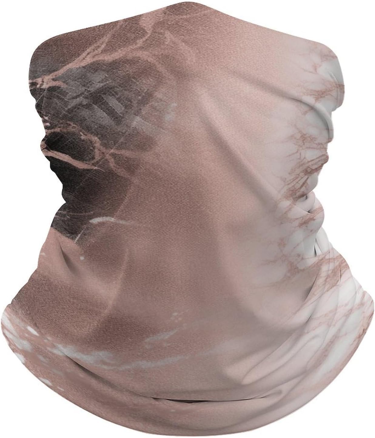 Marble Color Gold Neck Gaiter Summer UV Protection Cooling Neck Head Wrap Face Mask Bandana