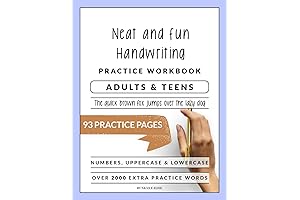 Improve Penmanship with our Engaging Workbook: The Ultimate Guide to Enhance Your Handwriting