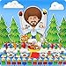 Bob Ross and Friends, Art & Painting Party Supplies (Standard) with Woodland Creatures, Birthday Party Theme, 66 Piece Kit