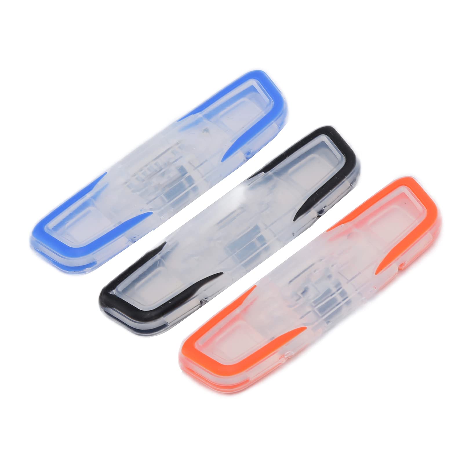 KooingTech 3Pcs Tennis Vibration Damper, 65x17x8mm Tennis Dampener, Long Tennis Dampener, Tennis Racket Vibration Dampener Soft Tennis Racket Shock Absorbers for Reducing Vibration