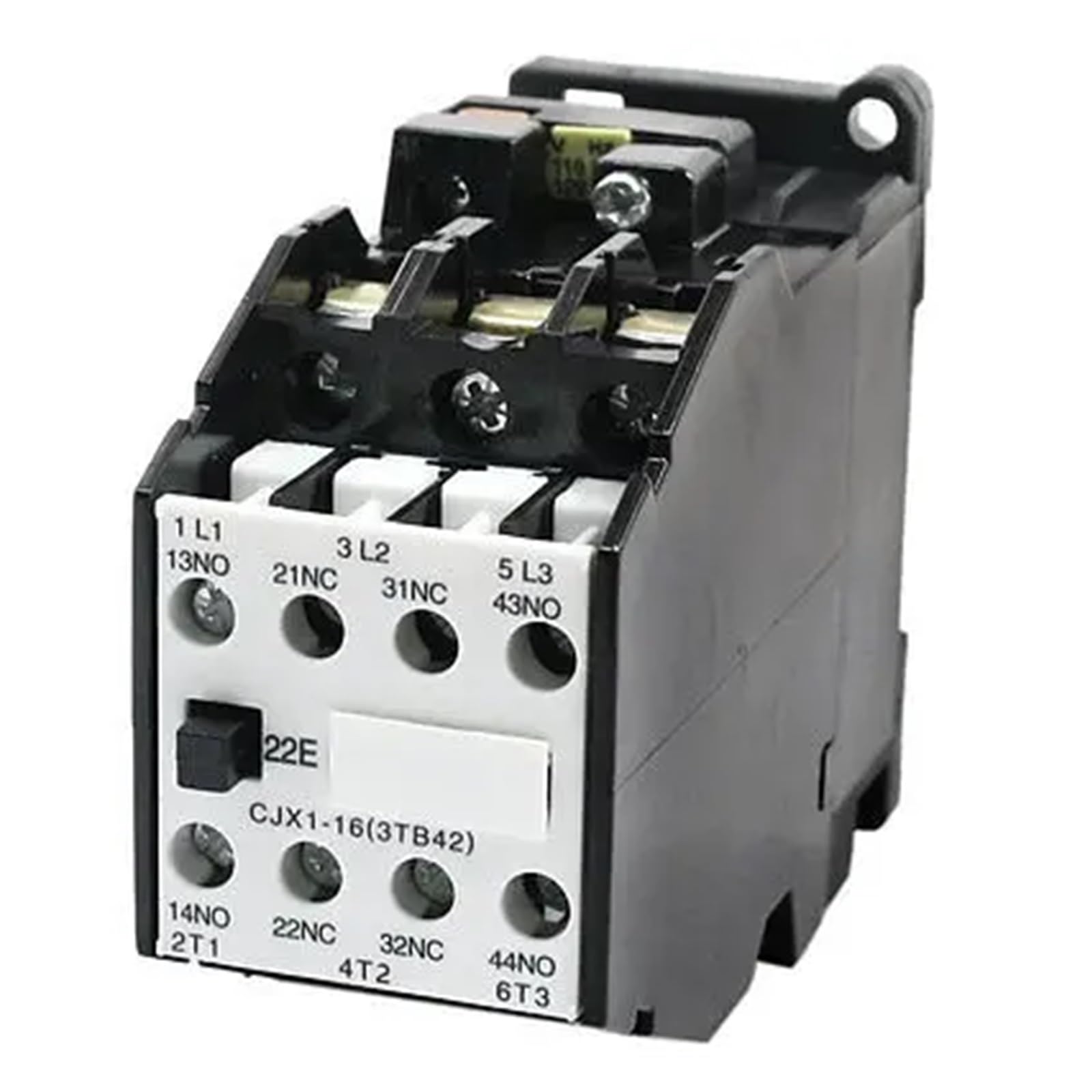 COSZWQDP CJX1-16 AC contactor Screw Terminal 110V 50HZ Coil 3 Phases 2NO 2NC