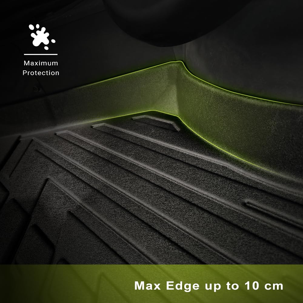 FROGUM MudMax Tappetto vasca per trattore 3D per New Holland Boomer 35 15-2022, per Boomer 40 15-2022, per Boomer 45 15-2022, per Boomer 50 15-2022, per Boomer 55 15-2022 | bordi alti | Su misura