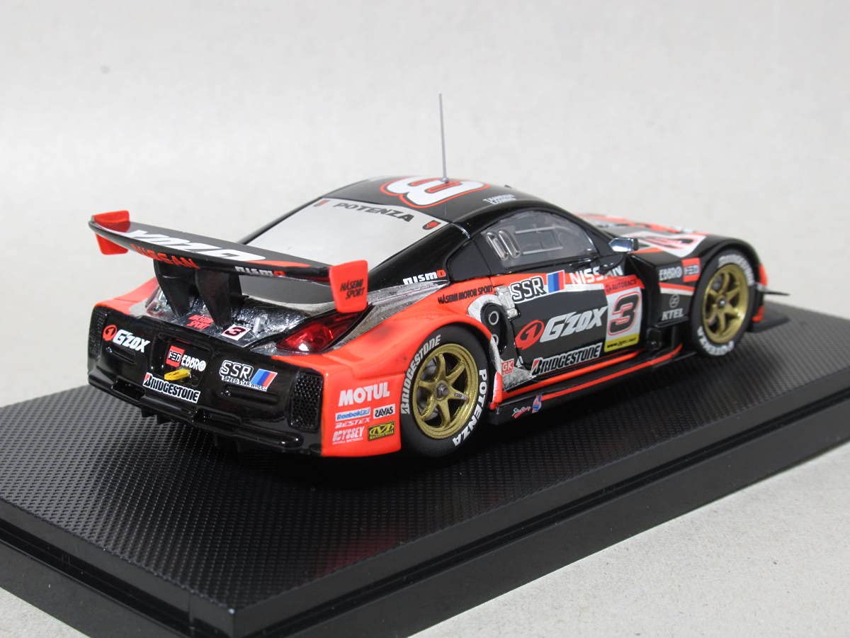Amazon | G'ZOX SSR ハセミ Z 後期型 #3 JGTC GT500 2004 | ミニカー
