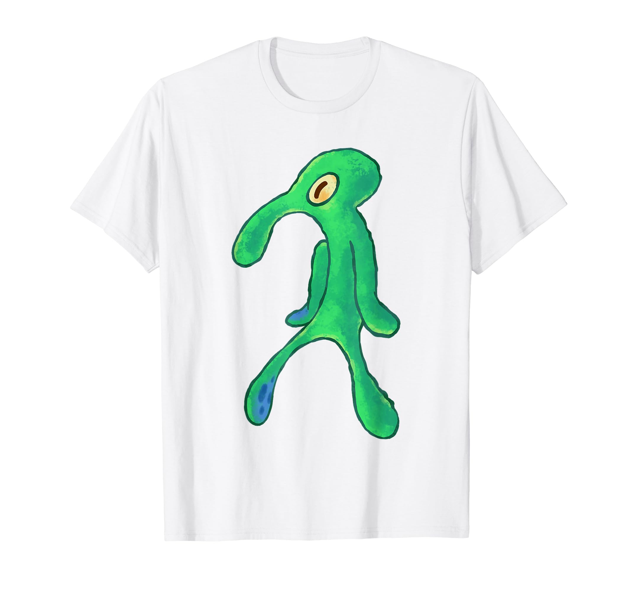 SpongeBob SquarePantsBold And Brash Squidward Painting T-ShirtOEKO-TEX STANDARD 100