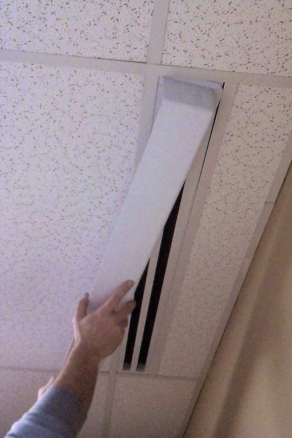 Linear Air Diverter48"x 3.75"white 487548x3.75 Aroma Diffusers