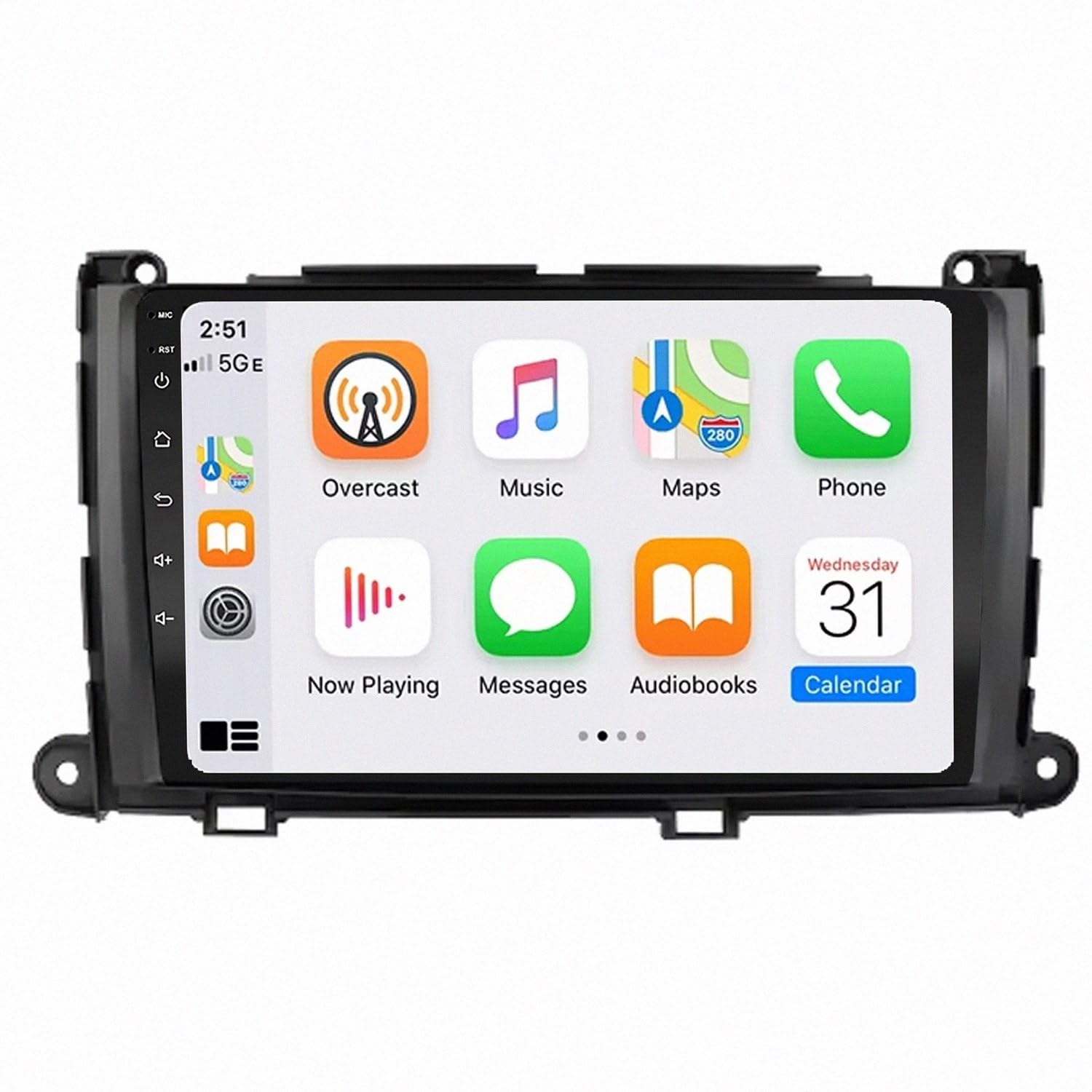 Android Auto Toyota Sienna 2011 a 2014 Pantalla Bluetooth Multimedia GPS 8