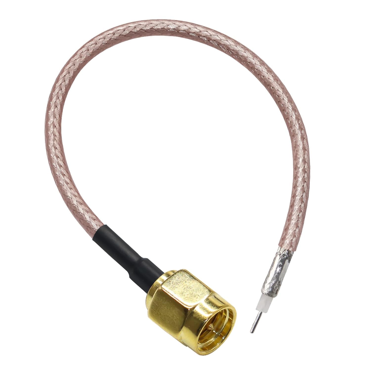 NBR SMA Pigtail Cable Bare Wire Open End Solder Coaxial Cable PCB Welding RG316 WiFi Antenna Extension Wire- 15cm-image-47