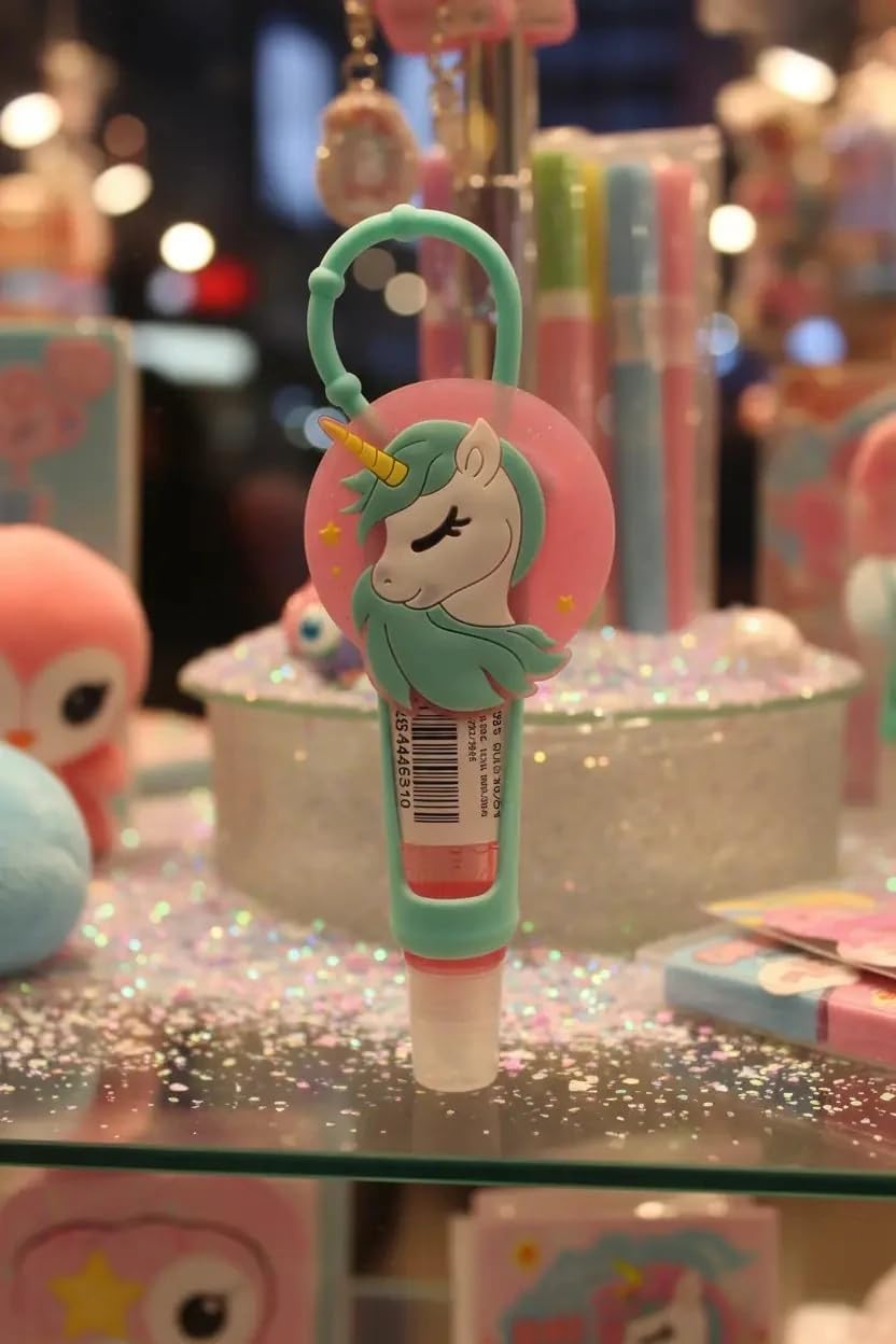 Lip Gloss Yeşil Unicorn – Ultra Parlak & Masalsı Dudak Parlatıcısı