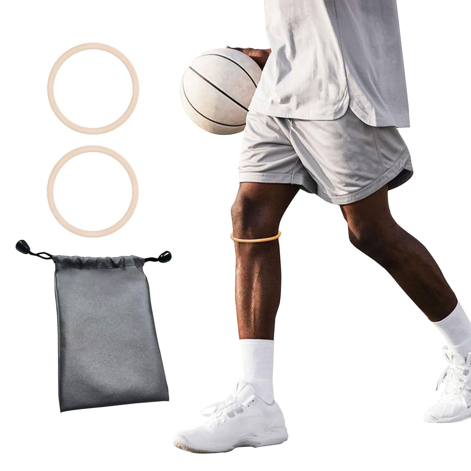 Fascia Per Ginocchio ANAMPION - Supporto Patellare Per Sport, Unisex, Giallo - Foto 7