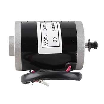 BOROCO Electric Motor,12V 120W DC Motor MY6812,Continuous Magnetic DC Gear Motor High Speed Brush Motor With Pulley For Electric Scooter And Ebike