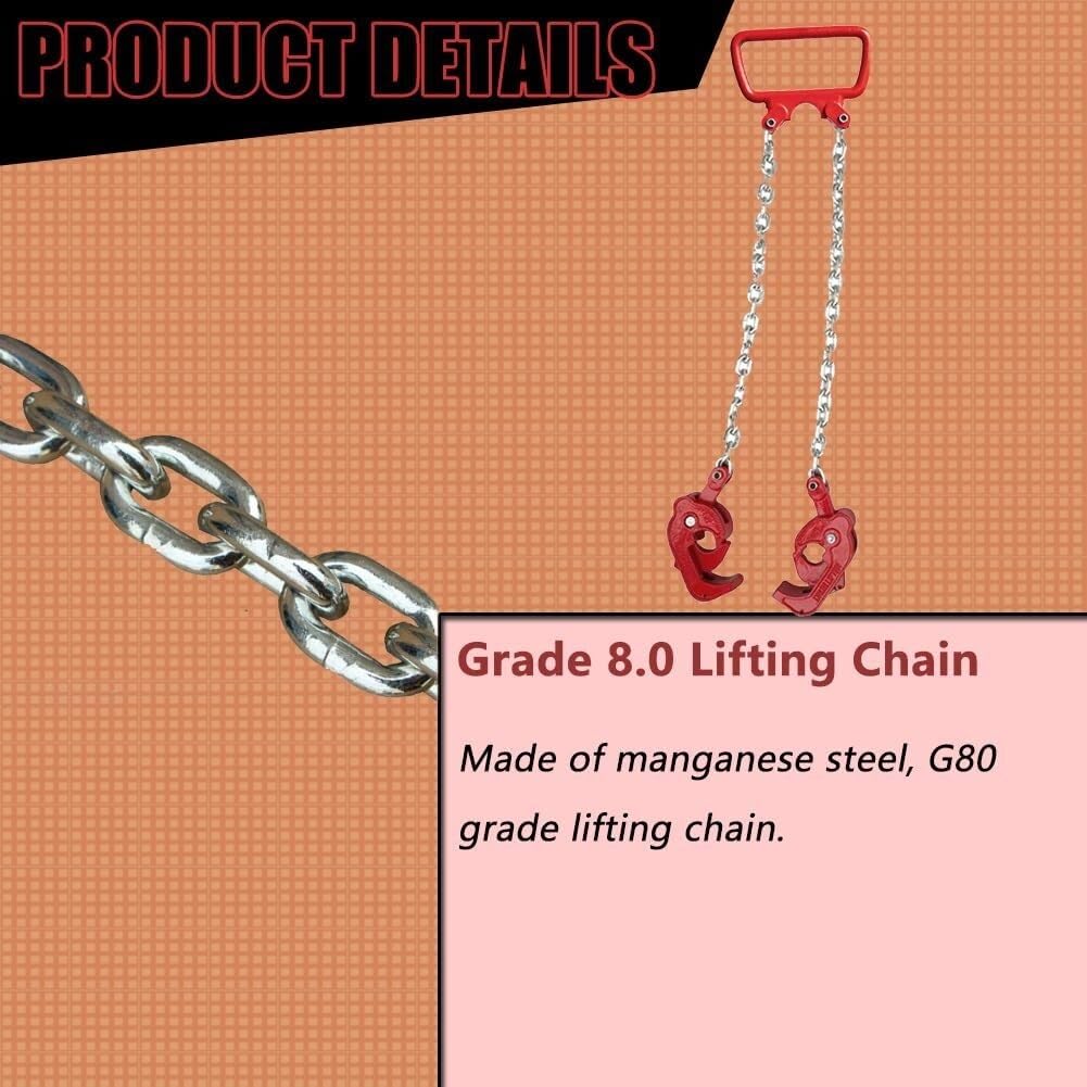 Podnośnik Płyty Podnośnika Pionowego z pierścieniem podnoszącym dla drutu Lid Clamp Heavy Duty Drum Handling Clamp