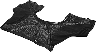 HONMEET Moletom De Malha Almofadas De Suor Nas Axilas Camisa À Prova De Suor Nas Axilas Camisa De Escudo De Suor Roupa Íntima À Prova De Vazamentos Regata Para Homens Suspensórios