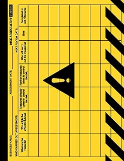 Risk Assessment: Tool to Report Risk Assessment Process in Schools, Business etc. | Hazards Checklist Book
