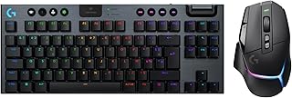 Logitech G G915 X Lightspeed TKL Wireless Gaming Keyboard, Double Layer PBT Keys, RGB Backlight, GL Touch – PC/Mac, FRA AZ…