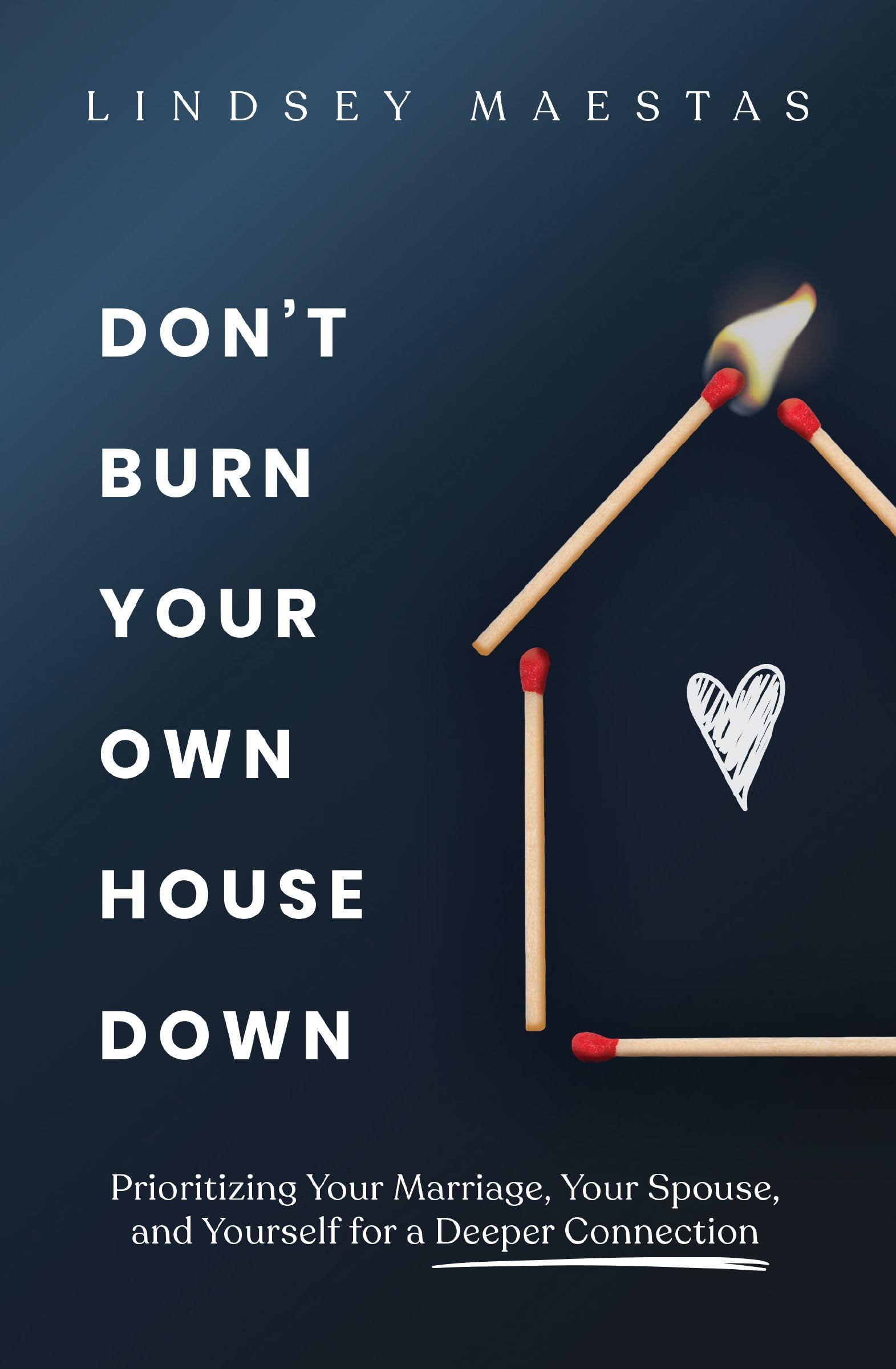 Don't Burn Your Own House Down by Lindsey Maestas (Paperback Book)