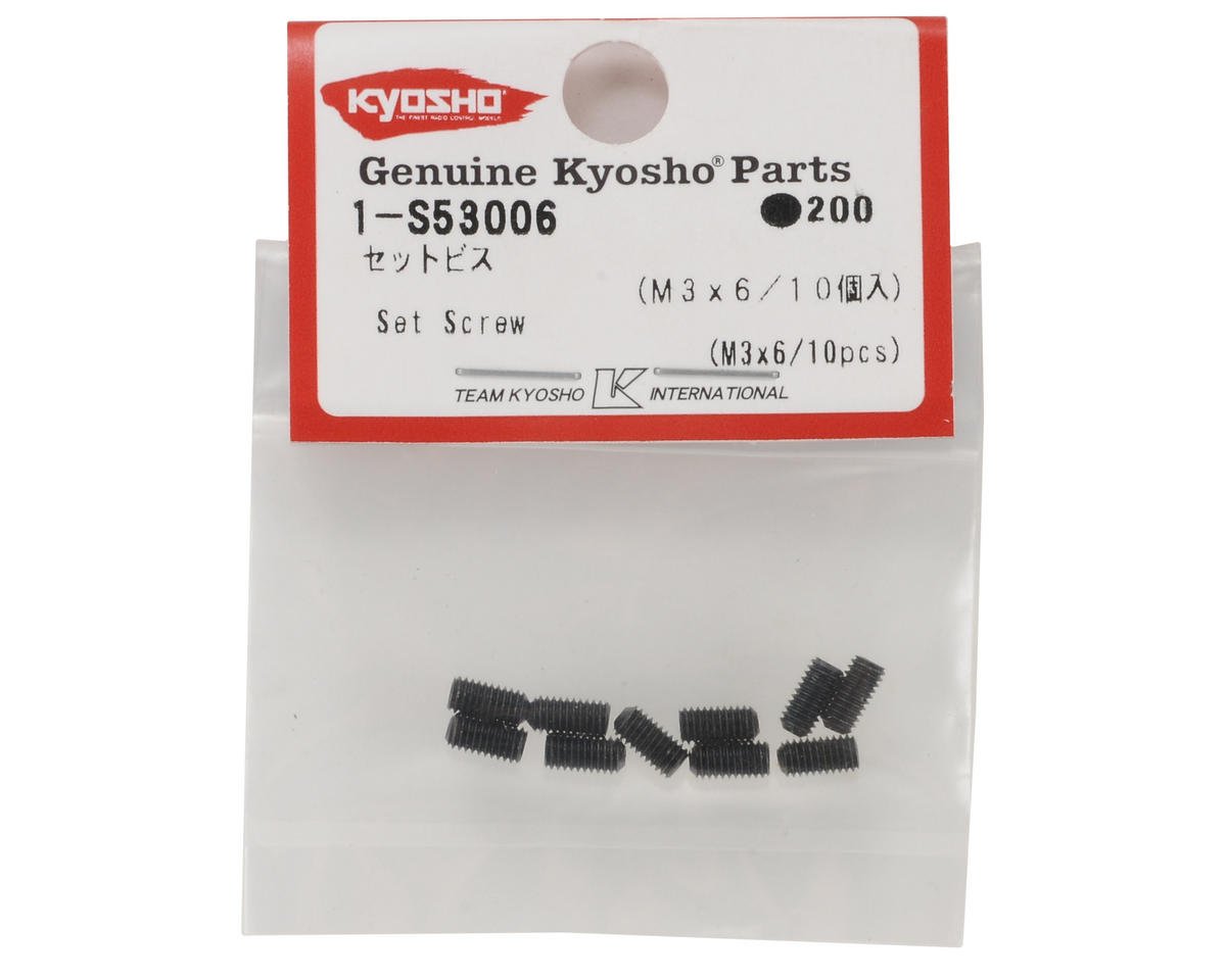 Kyosho Viti Autofilettanti In Acciaio Inossidabile – Testa Bombata – K.1-S13006HT – Per Modellismo RC E Crawlers