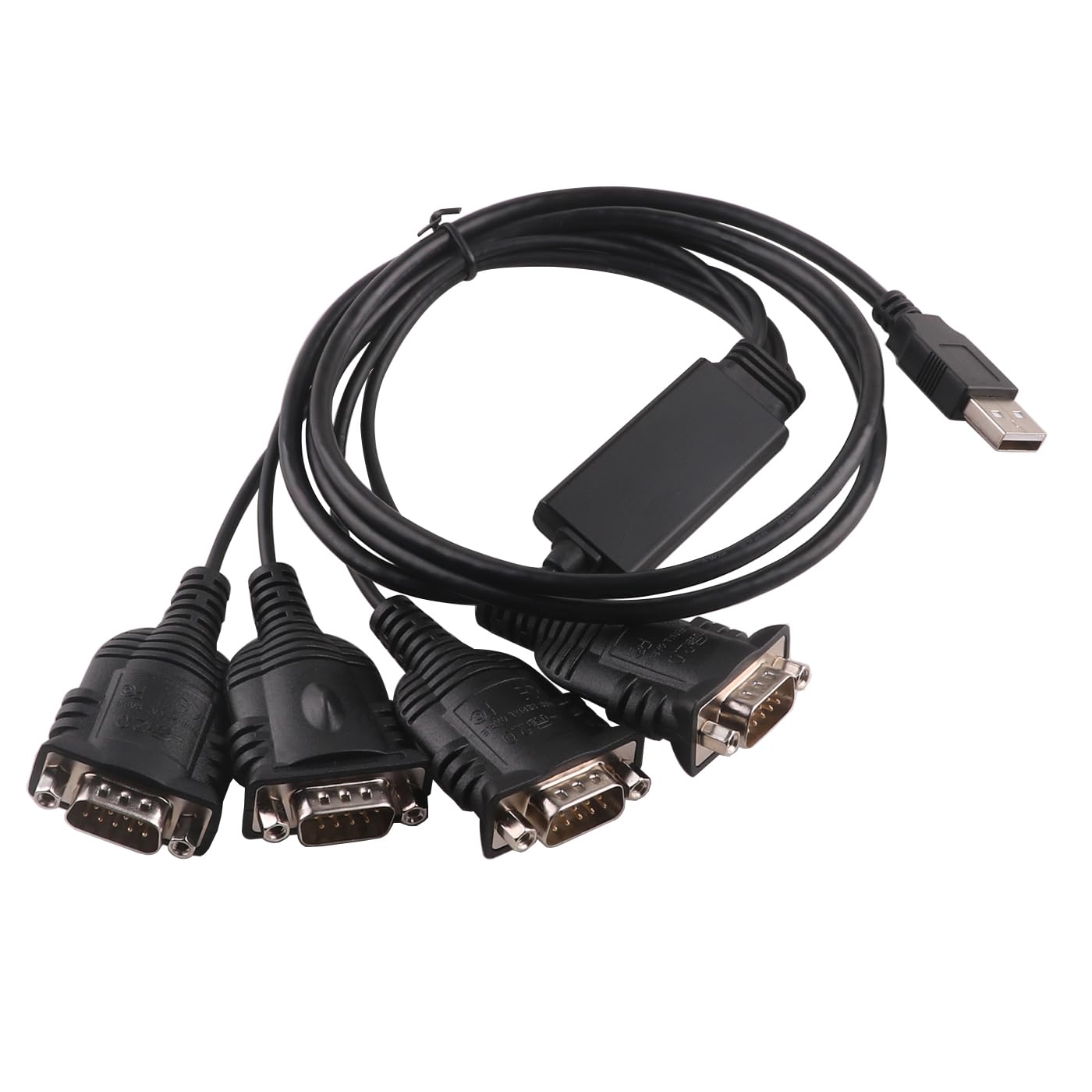Câble adaptateur FTDI CHIP 4 ports USB vers série RS232 DB9