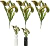 Artificial Venus Flytrap Plants 3PCS Reusable Faux Plants Realistic Fake Carnivorous Plant Costume Props for Home, Garden, Table Vase, Office Decoration 15.8 Inch 8-Head