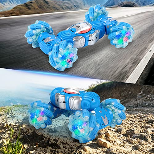 Bemiton Remote Control Rc Cars For Boys,Gesture Sensing Rc Stunt Car 6 7 8-12 9 10 11 Year Old Kids Gifts,4Wd Off Road Double Sided Drift Truck,Transformer Remote Controlled Offroad Vehicle #TOP4