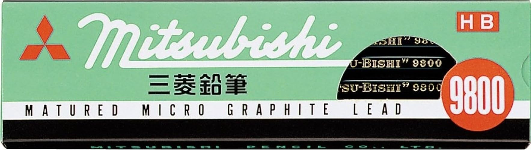 Amazon.com : Mitsubishi Pencil Co., Ltd. 9800 pencil dozen (12