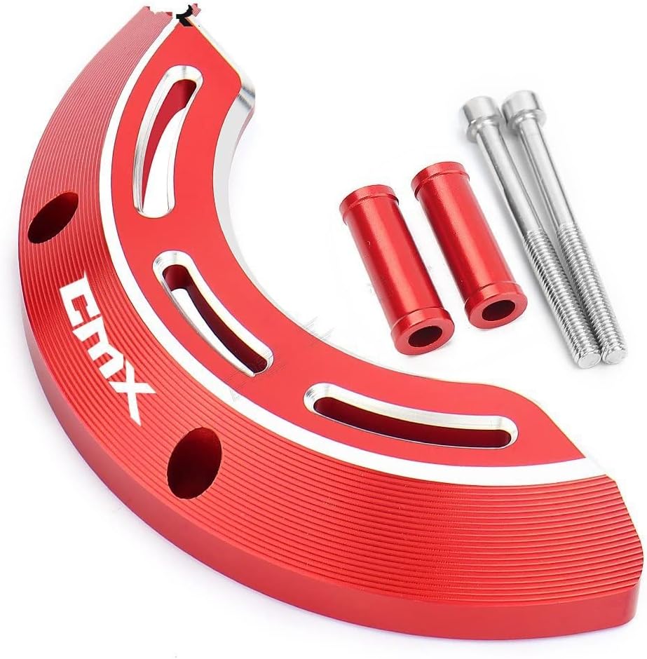Lewa Strona Obudowa Silnika Osłona Stojana Crash Slider Protector Dla HONDA Dla Rebel Dla CMX 300 500 Dla CMX300 Dla CMX500 2018 2019 2020 2021 (Kolor : Czerwony)