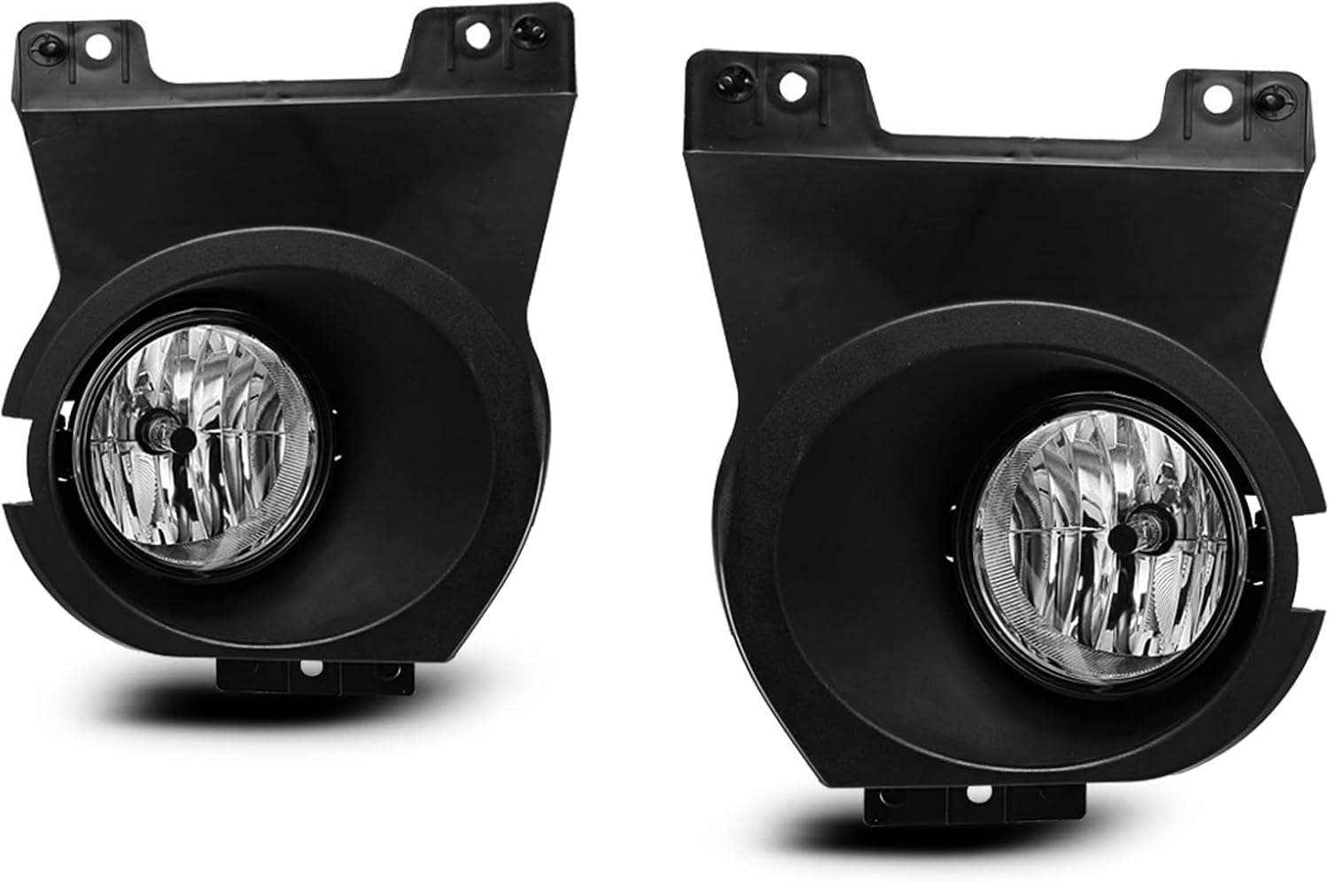 Fog Lights Compatible for Ford f150 2011 2012 2013 2014 with Bulbs H10 12V 42W Driving Lights Assembly Replacement for Pickup - 1 Pair(Clear Lens)