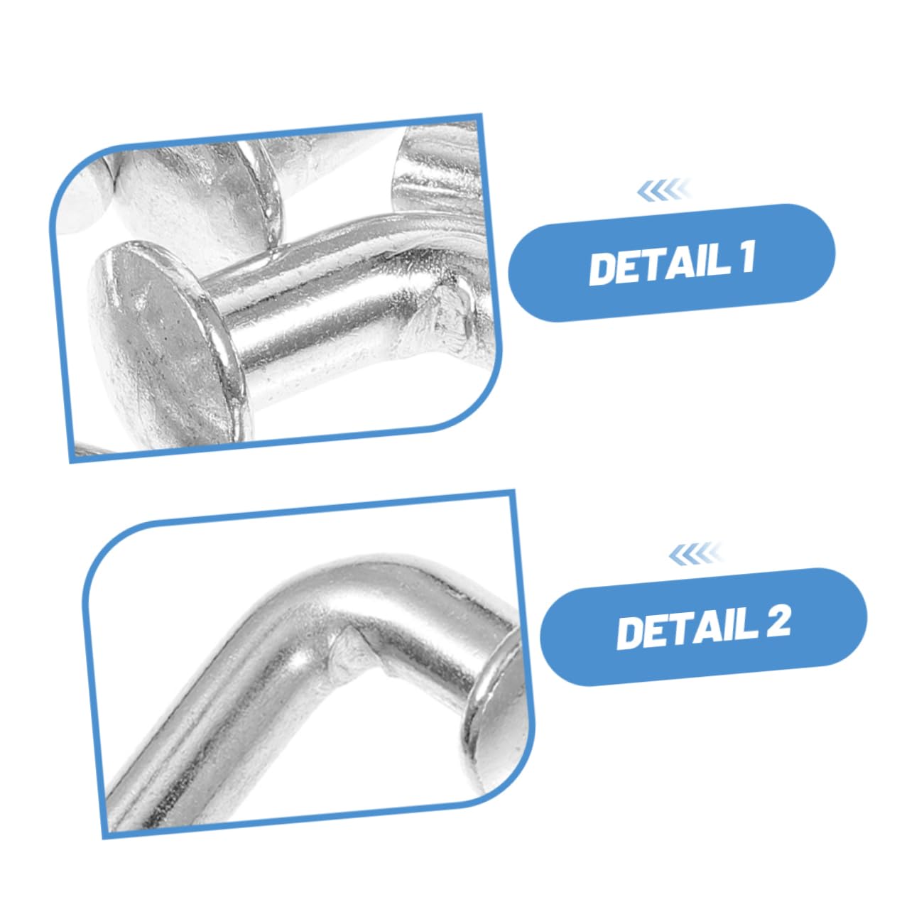 PRETYZOOM Goupilles de Verrouillage en Acier pour Rayonnage Industriel, 35 Pièces, Sécurité Renforcée, Heavy Duty, Accessoires pour Étagères en Entrepôt
