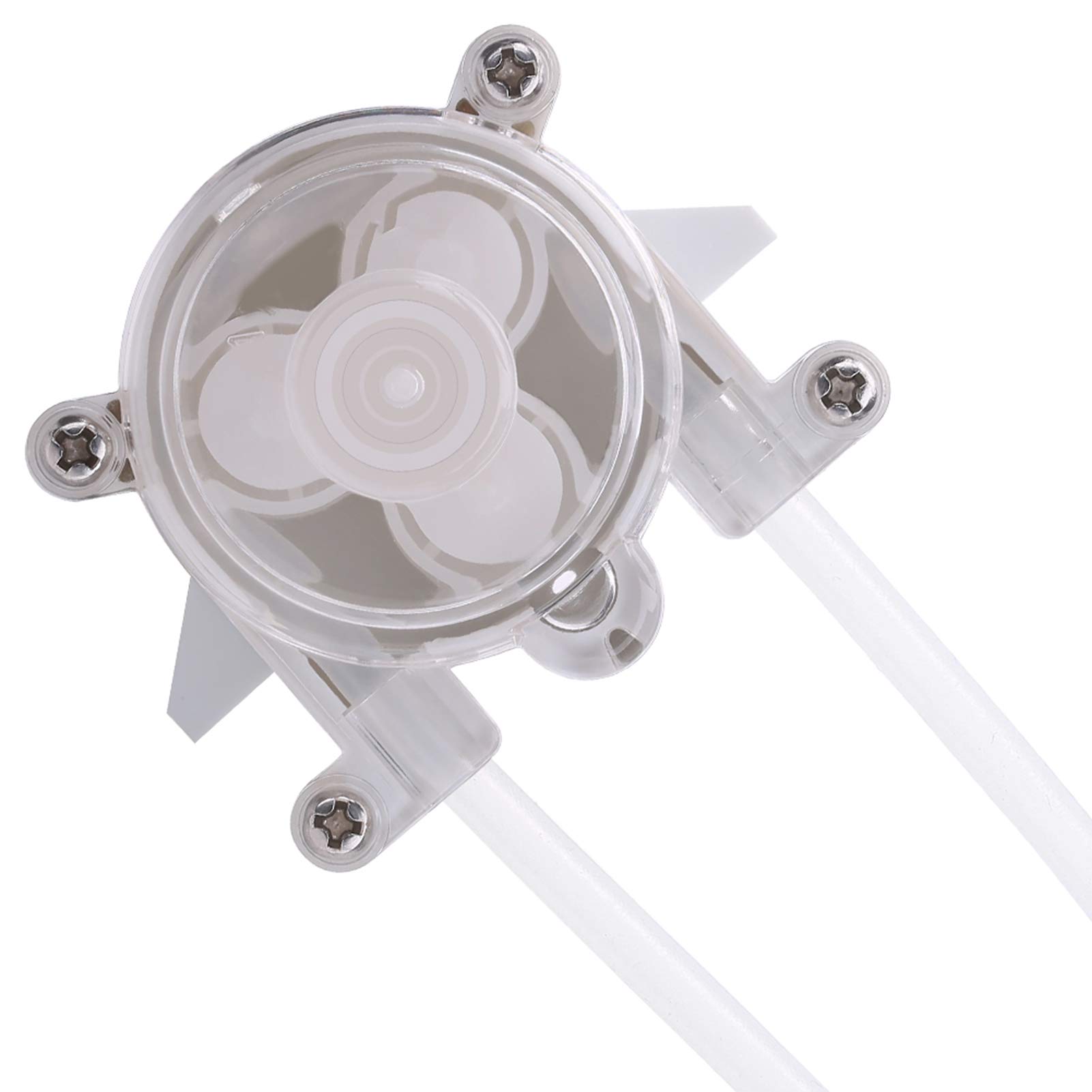 Restokki 6v Dc DIY Dosing Pump Peristaltic Dosing Head for Aquarium chemical Lab Analytical Water