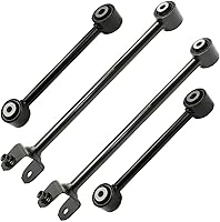 Vista 335 de Detroit Axle - 4 brazos de control de extremo delantero para Nissan Frontier Xterra 2000-2004 Brazos de control inferior y superior con rótulas