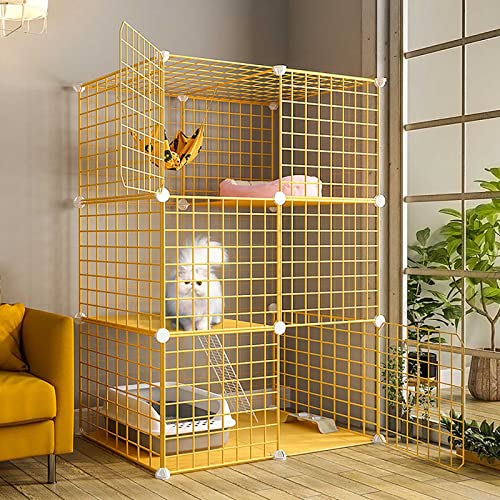 Niche d'extérieur pour chat pour offrir un grand espace de jeu au jardin