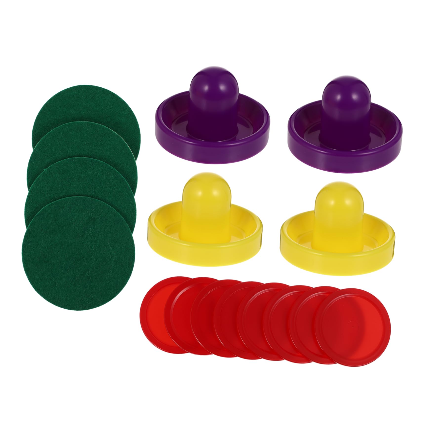 TOYANDONA Giocattoli da tavolo da hockey su ghiaccio da hockey patto del disco sostituzione accessori per giochi di hockey spacciatori di air hockey addominali