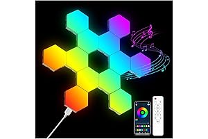 OJQ 12 Pack Hexagon LED Wall Panels
