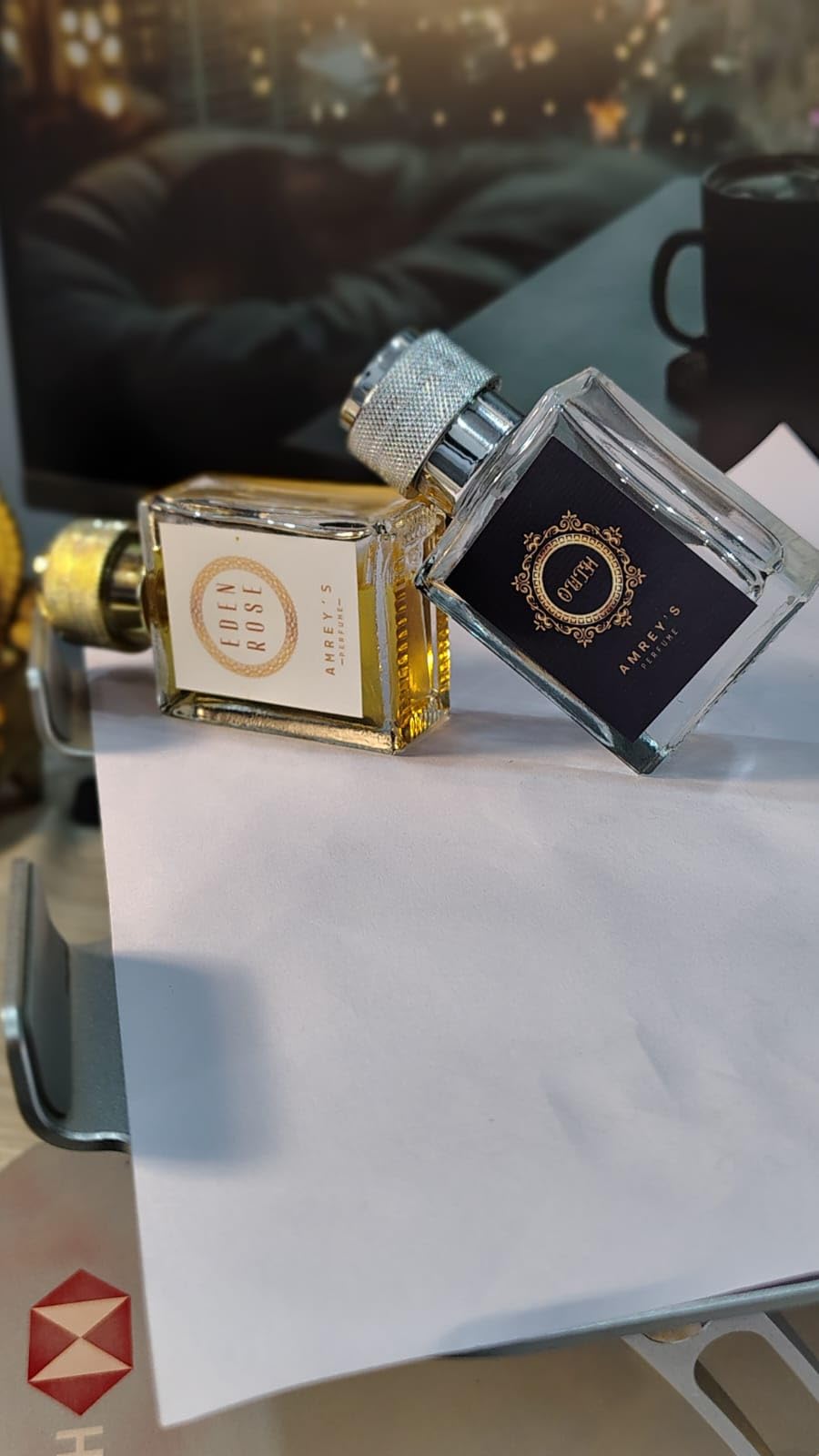 Eden Rose and Outh Perfume Combo Luxury Unisex Fragrance | Long Lasting Scent for Men and Women | 60 Ml Total Capacity (30 Ml Plus 30 Ml Bottles)-image-36