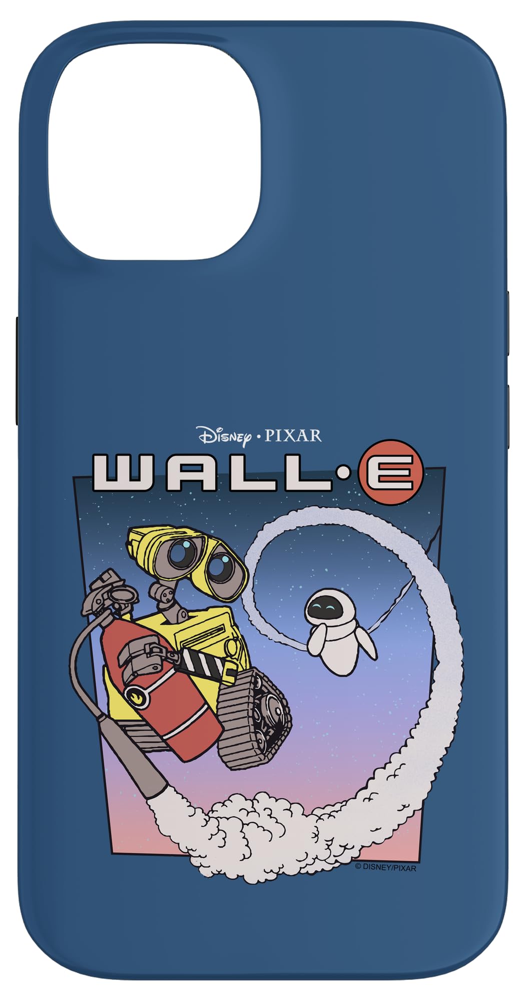 iPhone 14 Disney Pixar Wall-E & Eve In Space Fire Extinguisher Flight Case