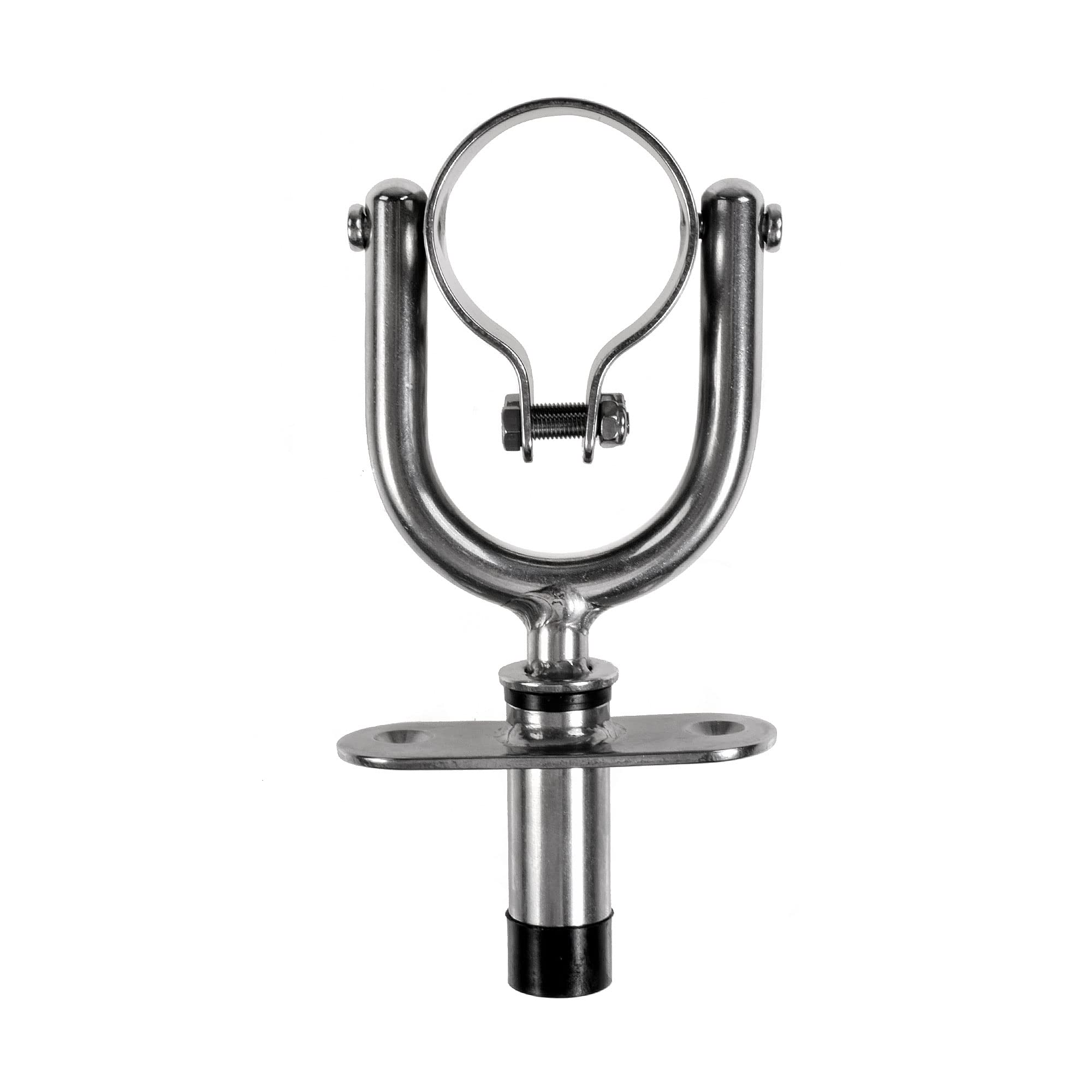 John Paddle - Boccola a sfera in acciaio INOX con presa dritta (2 paia)