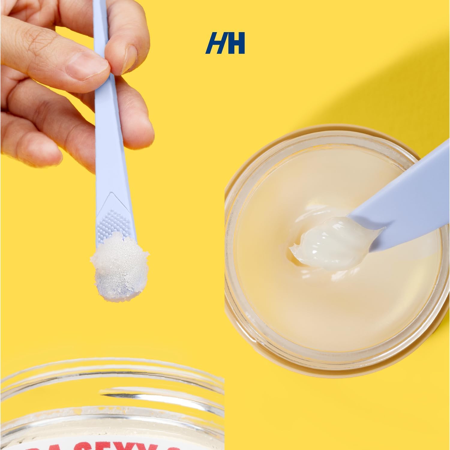 Cepillo de labios, exfoliante de labios reutilizable, exfoliante suave, uso con esmalte de labios de azúcar y exfoliante de labios para labios agrietados y secos, 2 unidades 6