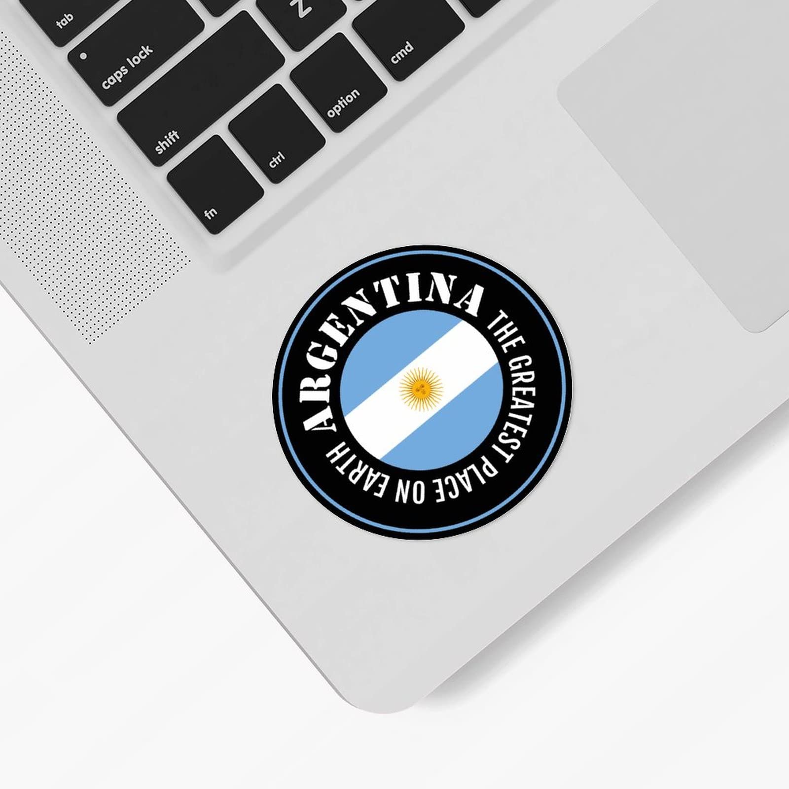 Guangpat Argentina National Flag Stickers The Greatest Place On Earth Argentina Decals Country City Souvenir 100 Pcs Vinyl Stickers for Car Laptop Water Bottle Helmet Truck Bumper Decals 1.5 Inch