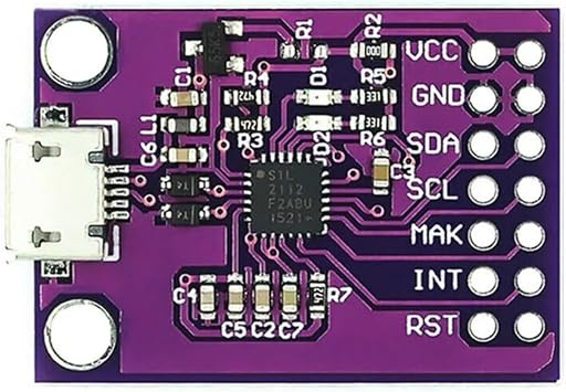 1.8V CP2112 USB to SMBus I2C Communication Module Debug Board for Portable Controller