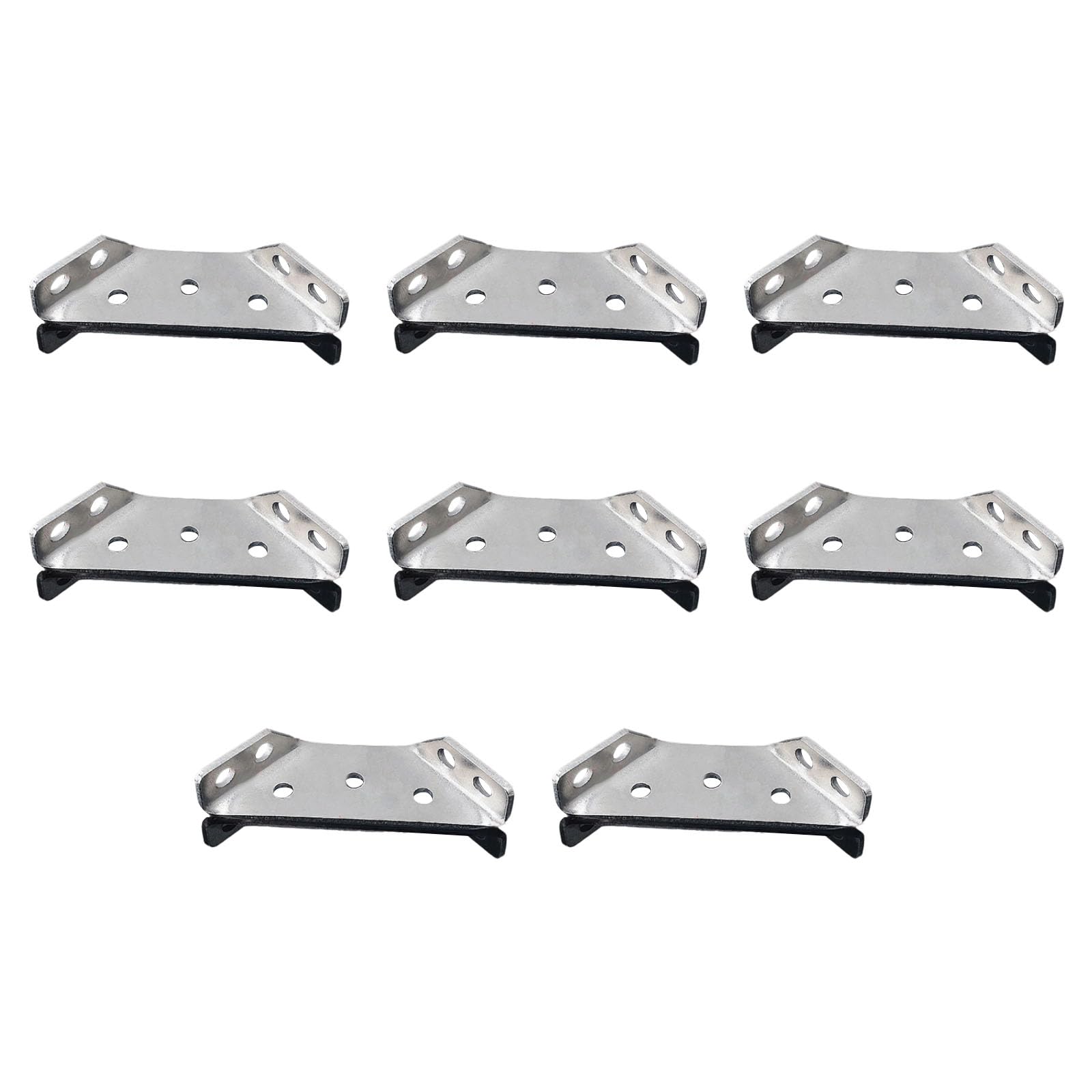 Fexxkg Small 90-Degree Corner Clamps, Reinforced Furniture Joinery For Cabinet Shelves & Bedstead Stability Cabinet Brackets Furniture Repair Corner Brackets Stainless Steel For Cabinets Joint Connectors