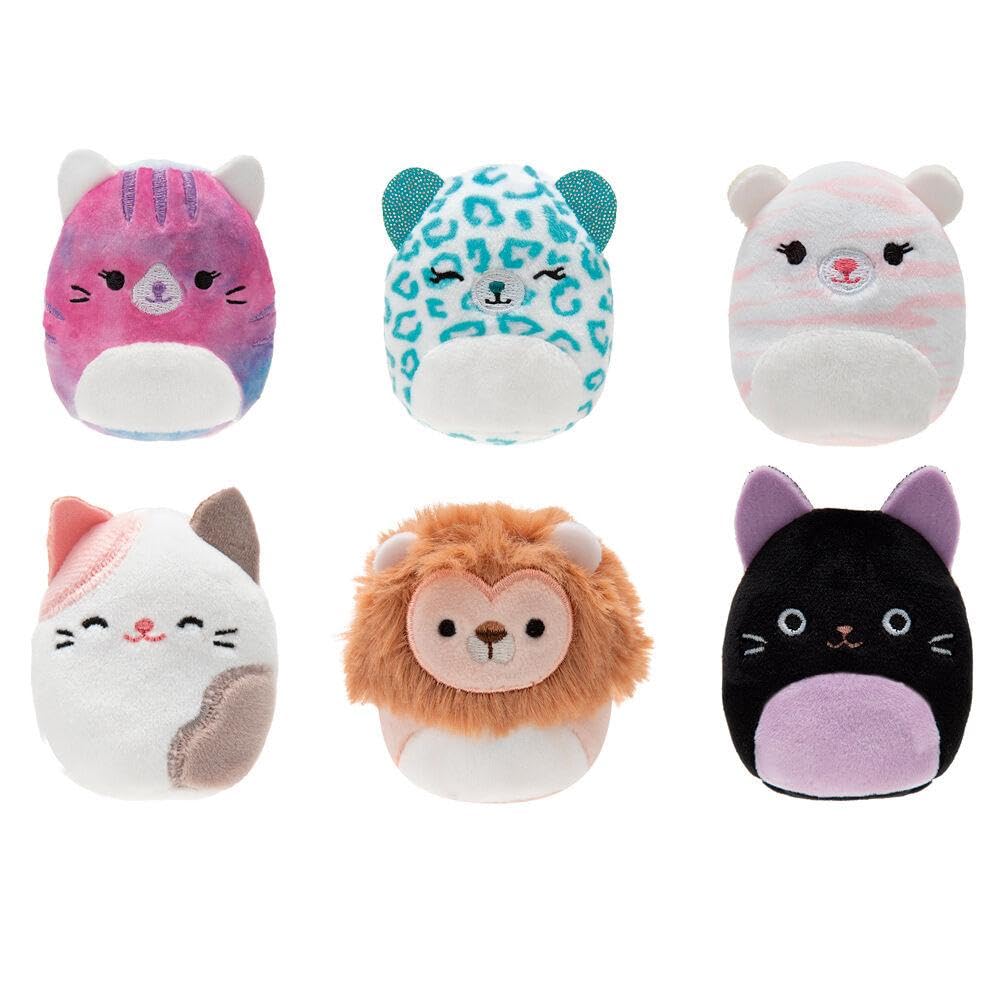 Squishville Lot de 6 Mini Peluches Squishmallows