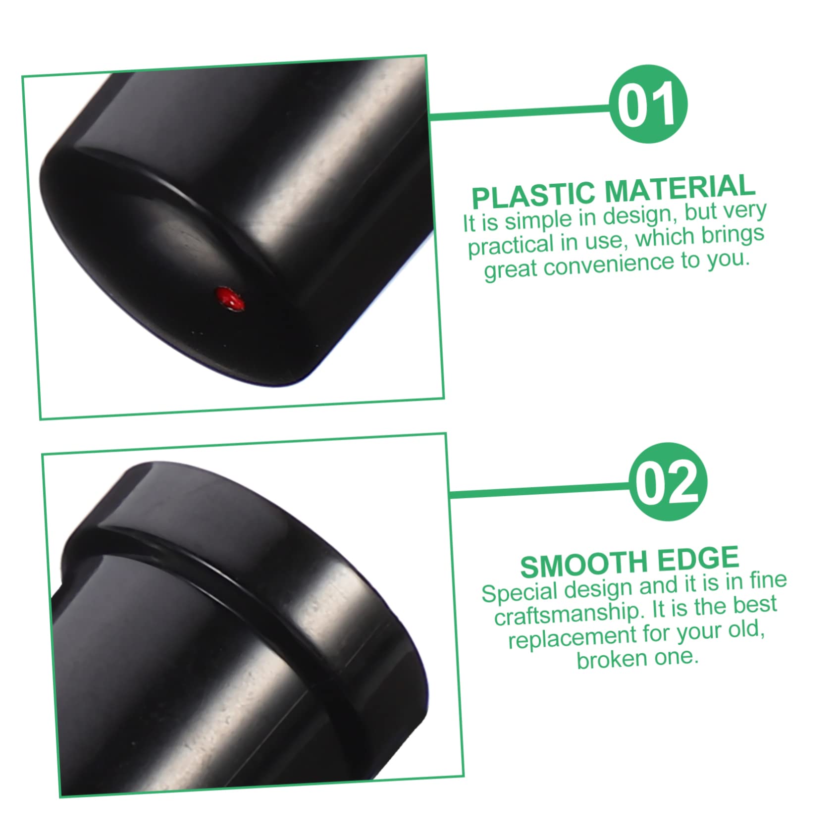 4sets Power Amplifier Knob Bass Adjuster Knob for Amp Speaker Part 20pcs*4