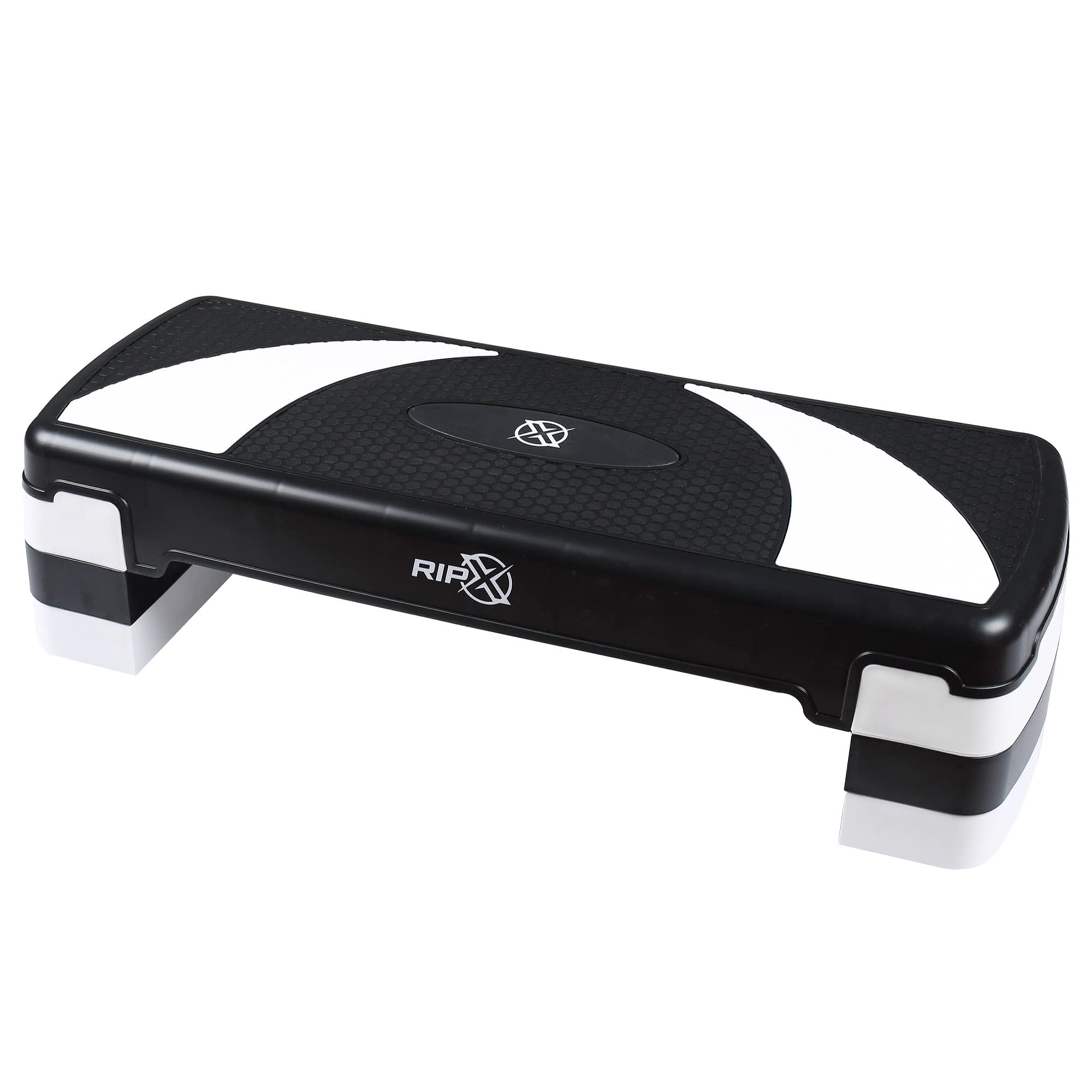 RIP X Adjustable Step Aerobics Workout Platform Stepper