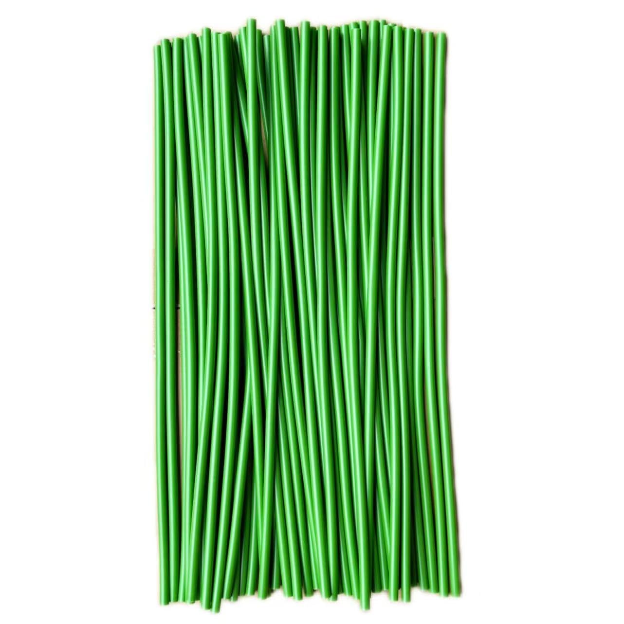 Green Tubular Flower Stems wrap, 11.8 inches (About 30 cm) in Length,Flower Bouquets Artificial Accessories, Used to Thicken Artificial Flower Stems, DIY Wedding Bouquet (Green 5MM50PCS)-image-10