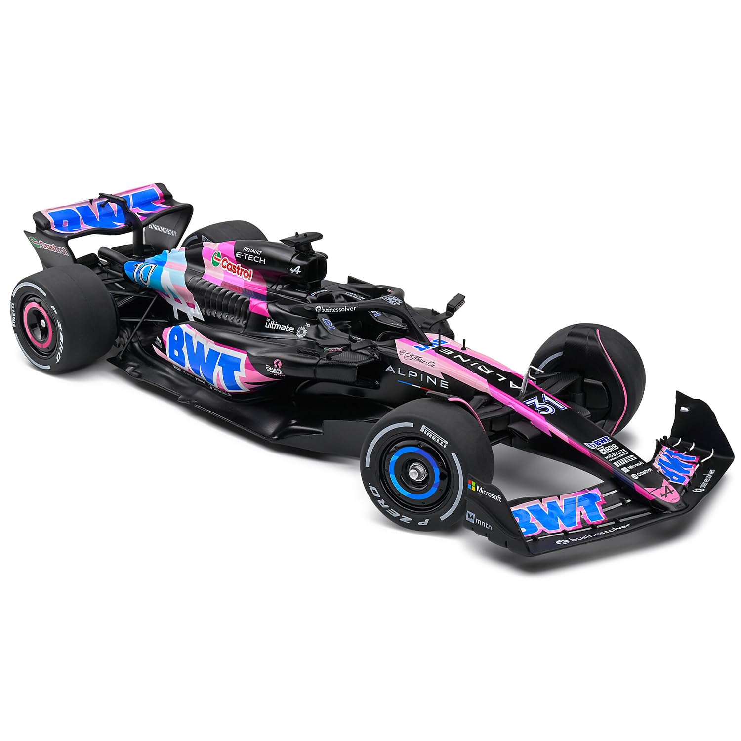 Amazon.com: RACE MODEL BWT Alpine F1 Team A524 GP Collection 1/43