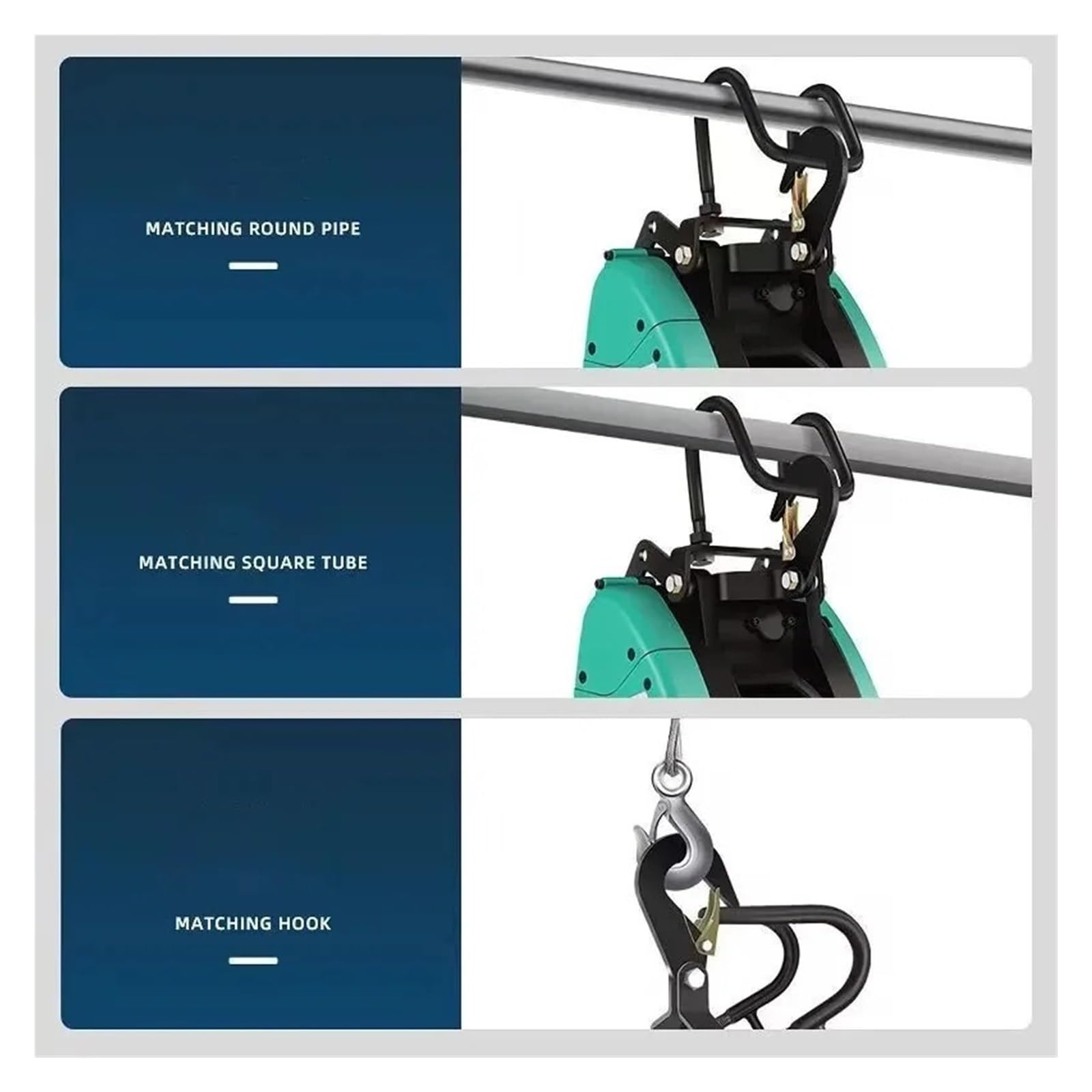 160 Kg/360 Kg Elektrische Hebemaschine 220 V Haushalt Fernbedienung Tragbare Winde Klimaanlage Kran Elektrischer Hebezeug-Stützarm Heber-Kran(360KG Remote)
