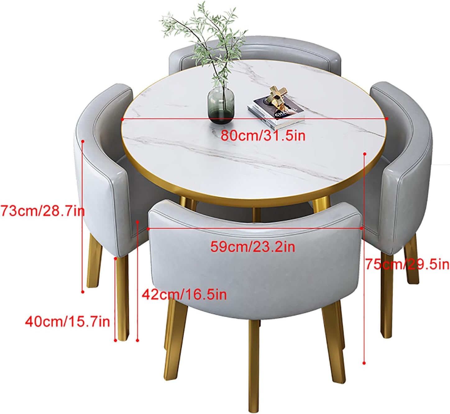 Reception Desk for Spaces with Lockable Drawer, Compact Office Counter Desk Counter Modern Front Lockable Drawers,Ross Posting with Dining Chairs