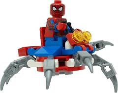 LEGO Superheroes Spiderman Minifigure with Spider-Crawler - Ages 6