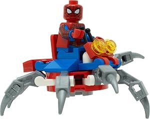 LEGO Superheroes Spiderman Minifigure with Spider-Crawler - Ages 6
