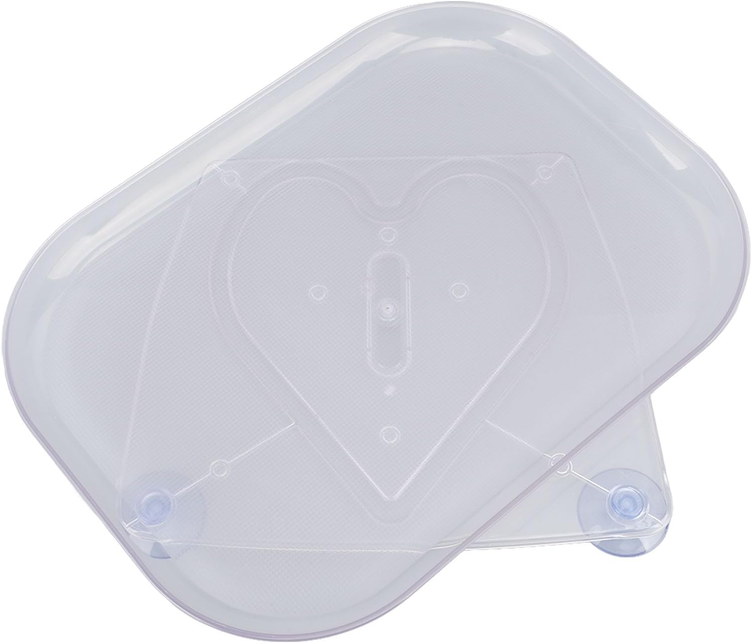 Square Lazy Susan for Refrigerator, Acrylic Clear Lazy Susans Organizer