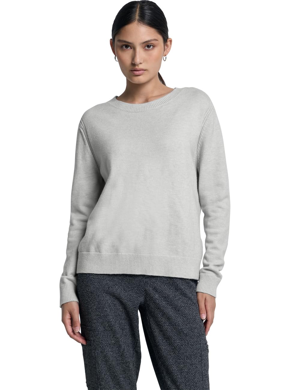 Street One Studio Damen Softer Pullover mit Details